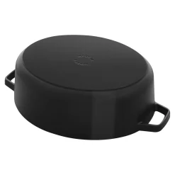 6.25 qt, Wide Oval Dutch Oven, black matte