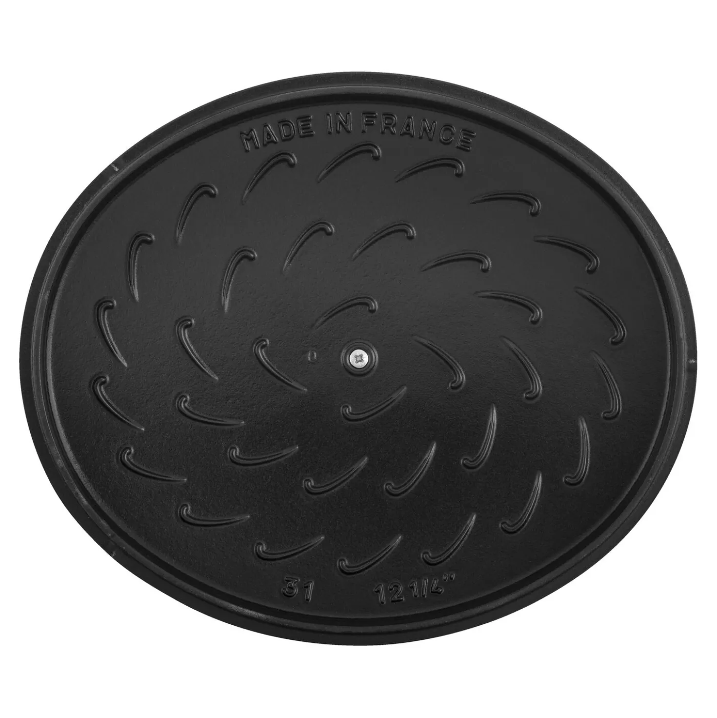 6.25 qt, Wide Oval Dutch Oven, black matte