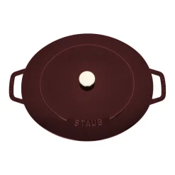 6.25 qt, Wide Oval Dutch Oven , grenadine