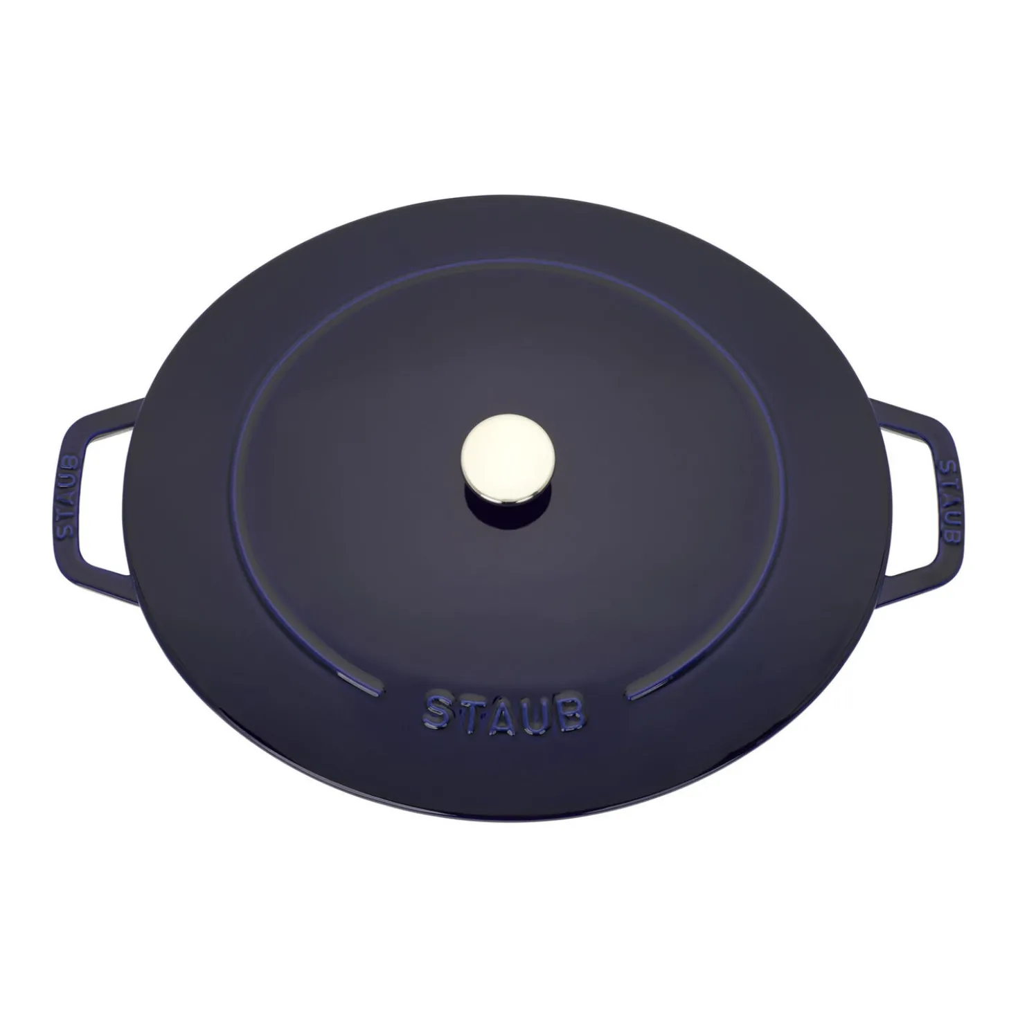 6.25 qt, Wide Oval Dutch Oven, dark blue