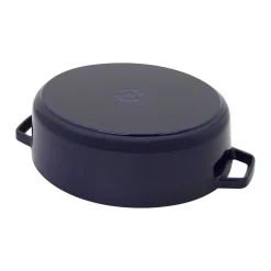 6.25 qt, Wide Oval Dutch Oven, dark blue