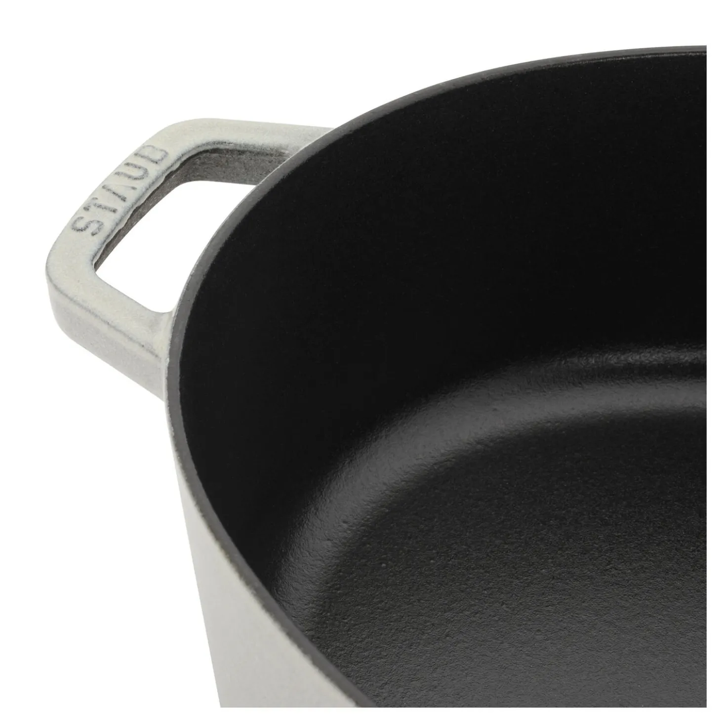 6.25 qt, Wide Oval Dutch Oven, white truffle