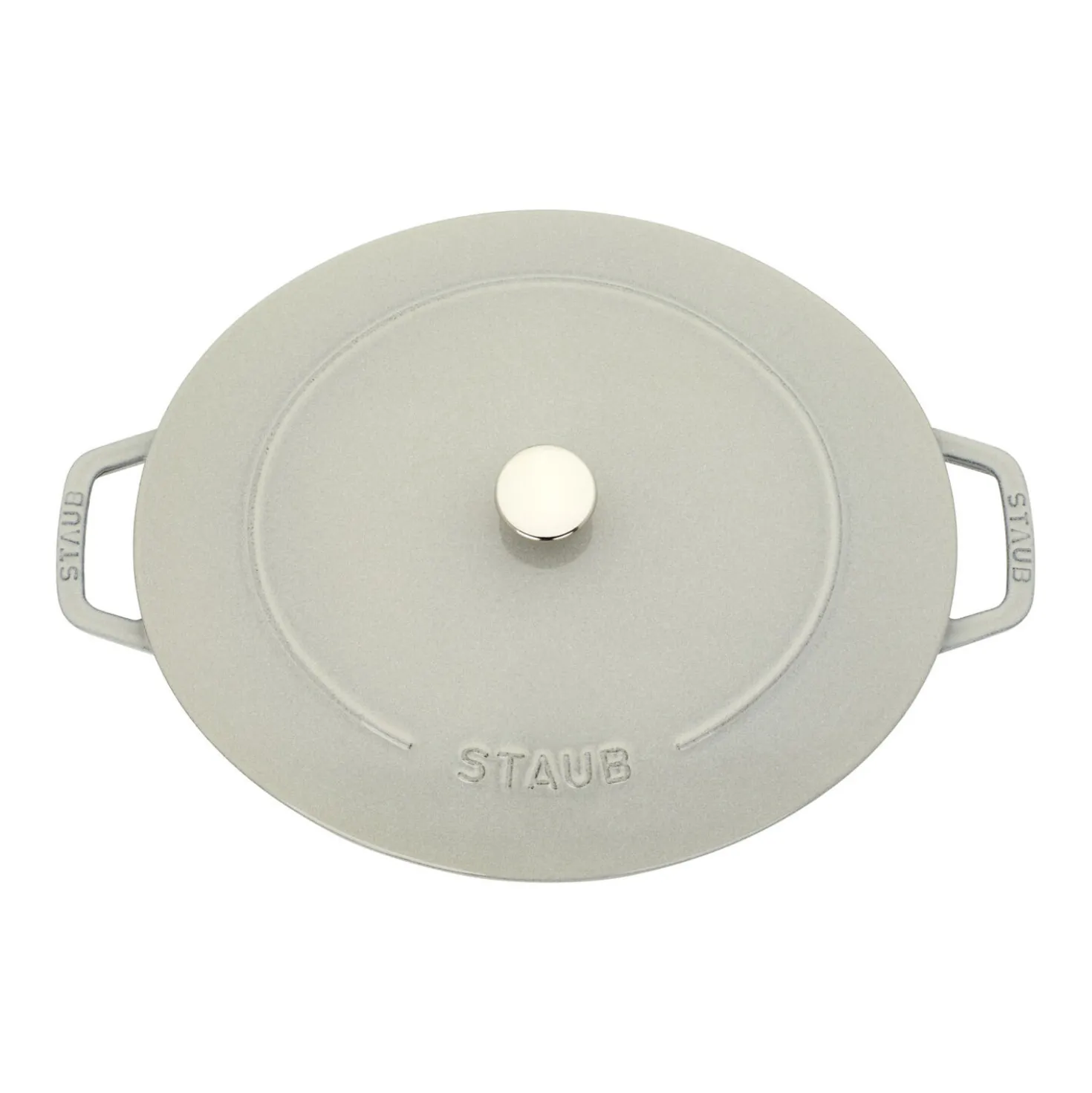 6.25 qt, Wide Oval Dutch Oven, white truffle