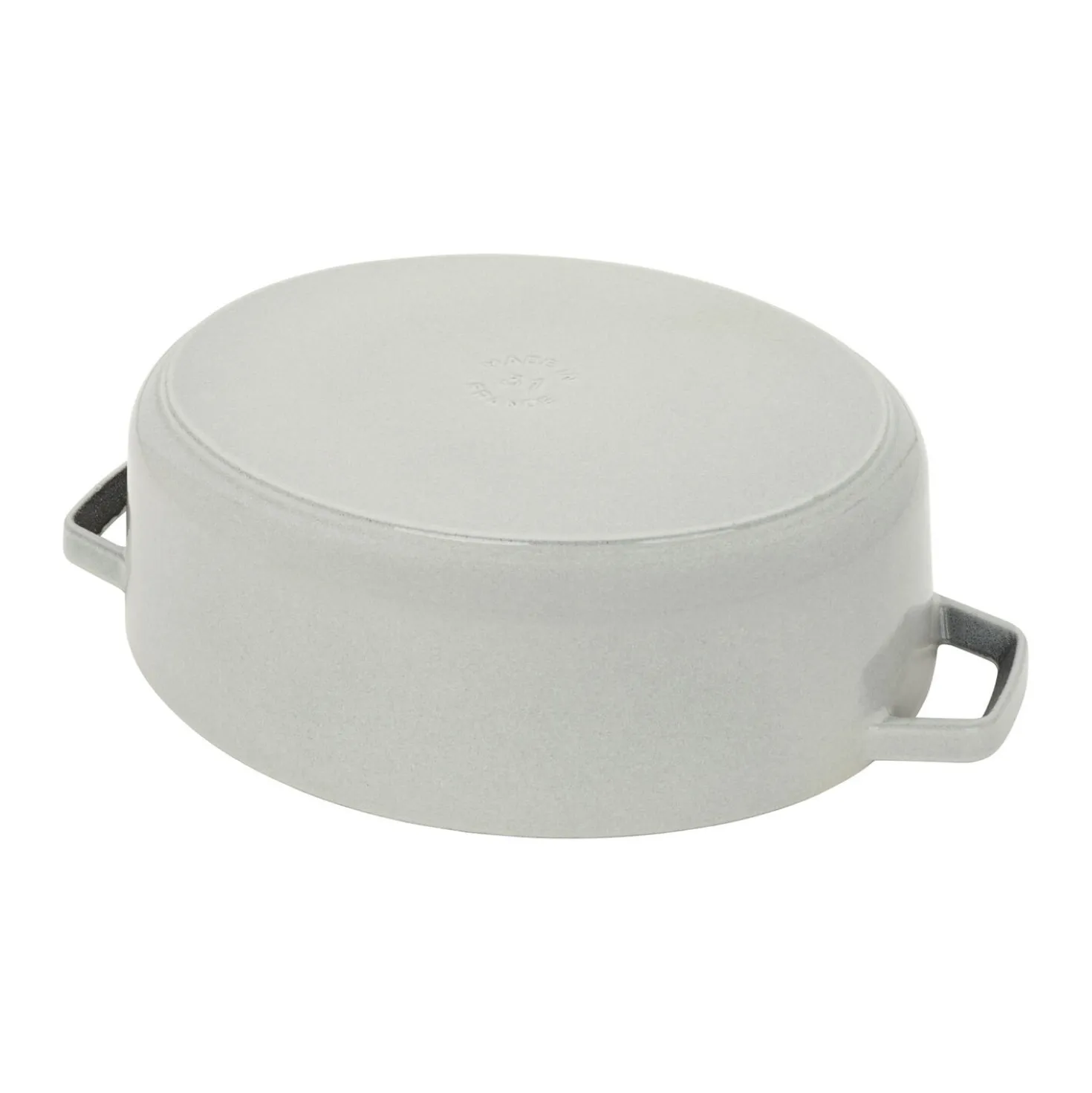 6.25 qt, Wide Oval Dutch Oven, white truffle
