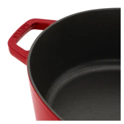 6.25 qt, Wide Oval Dutch Oven, cherry