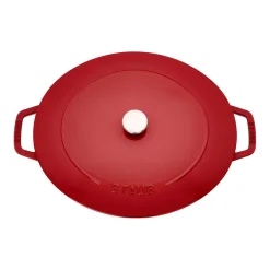 6.25 qt, Wide Oval Dutch Oven, cherry