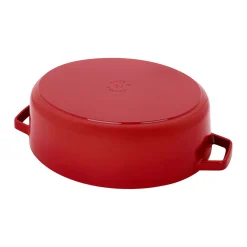 6.25 qt, Wide Oval Dutch Oven, cherry