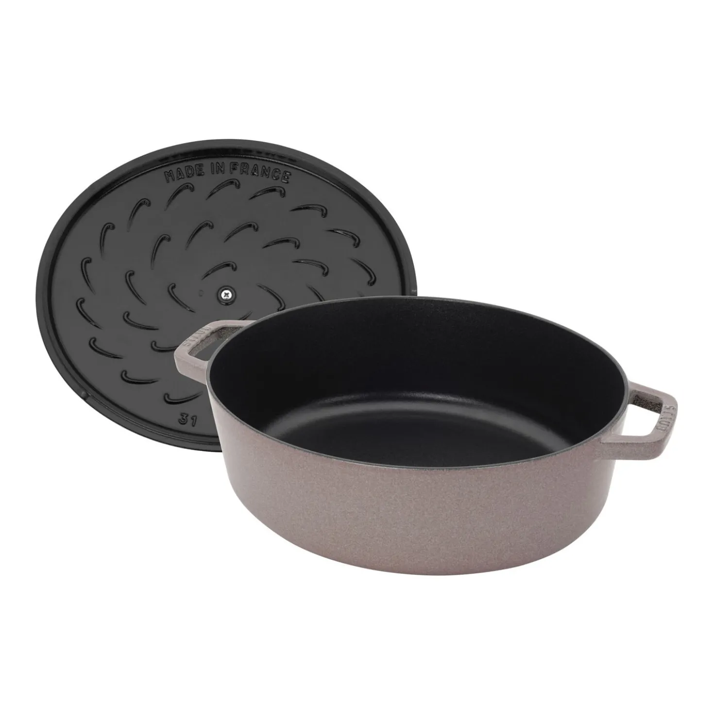 6.25 qt, Wide Oval Dutch Oven, Lilac