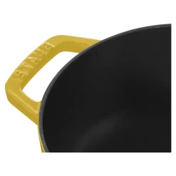 6.25 qt, Wide Oval Dutch Oven, citron