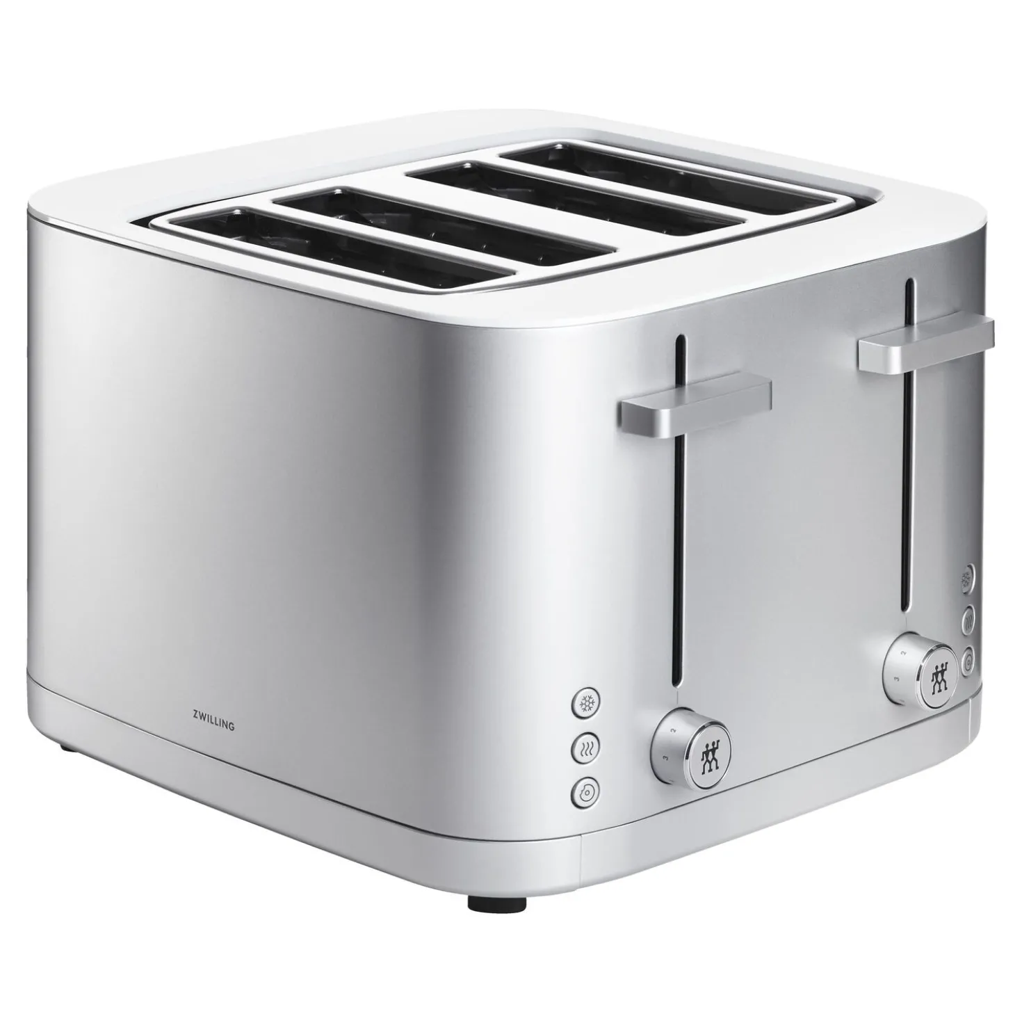 4 Short Slots Toaster, Silver