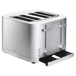 4 Short Slots Toaster, Silver