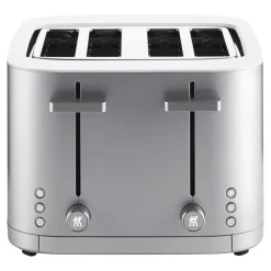 4 Short Slots Toaster, Silver