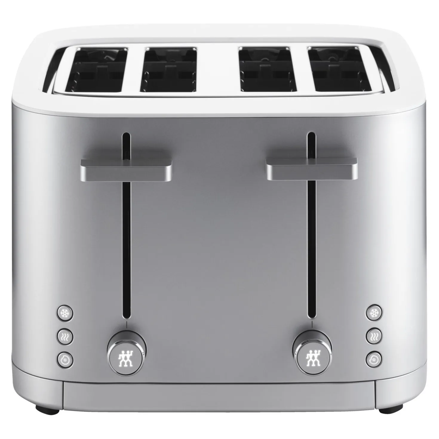 4 Short Slots Toaster, Silver