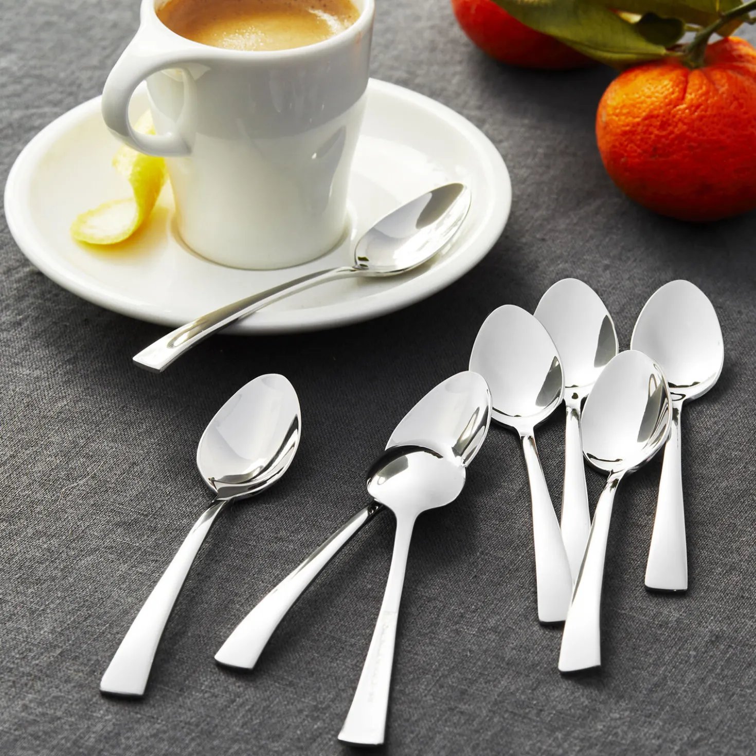 Bellasera Espresso Spoon Set 8-pc, polished