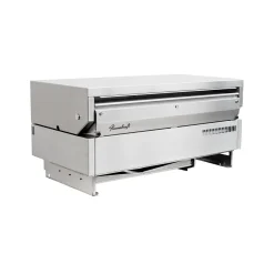 Built-in Propane Gas Grill, silver