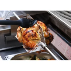 Built-in Propane Gas Grill, silver