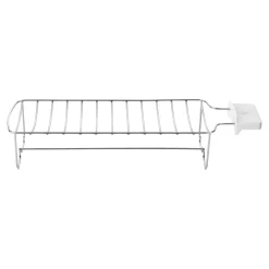 Bun Warmer - Large, 2 long slots, silver