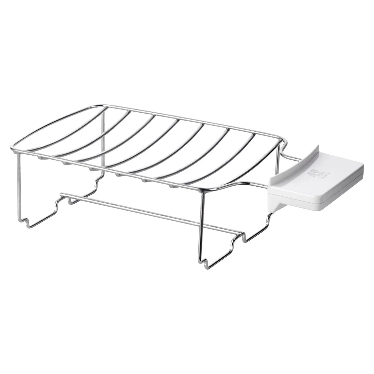 Bun Warmer - Small, 2 short slots, silver
