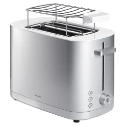 Bun Warmer - Small, 2 short slots, silver
