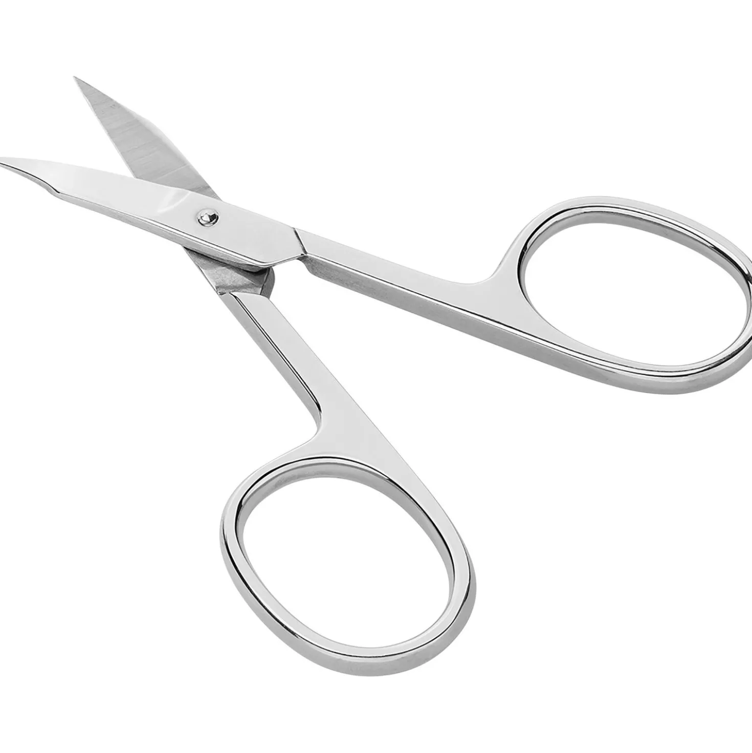 Combination Nail Scissors - Shiny Stainless Steel