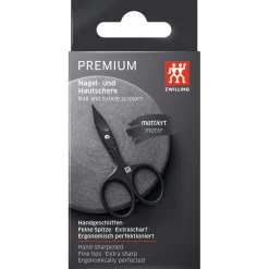 Combination Nail Scissors - Matt Black