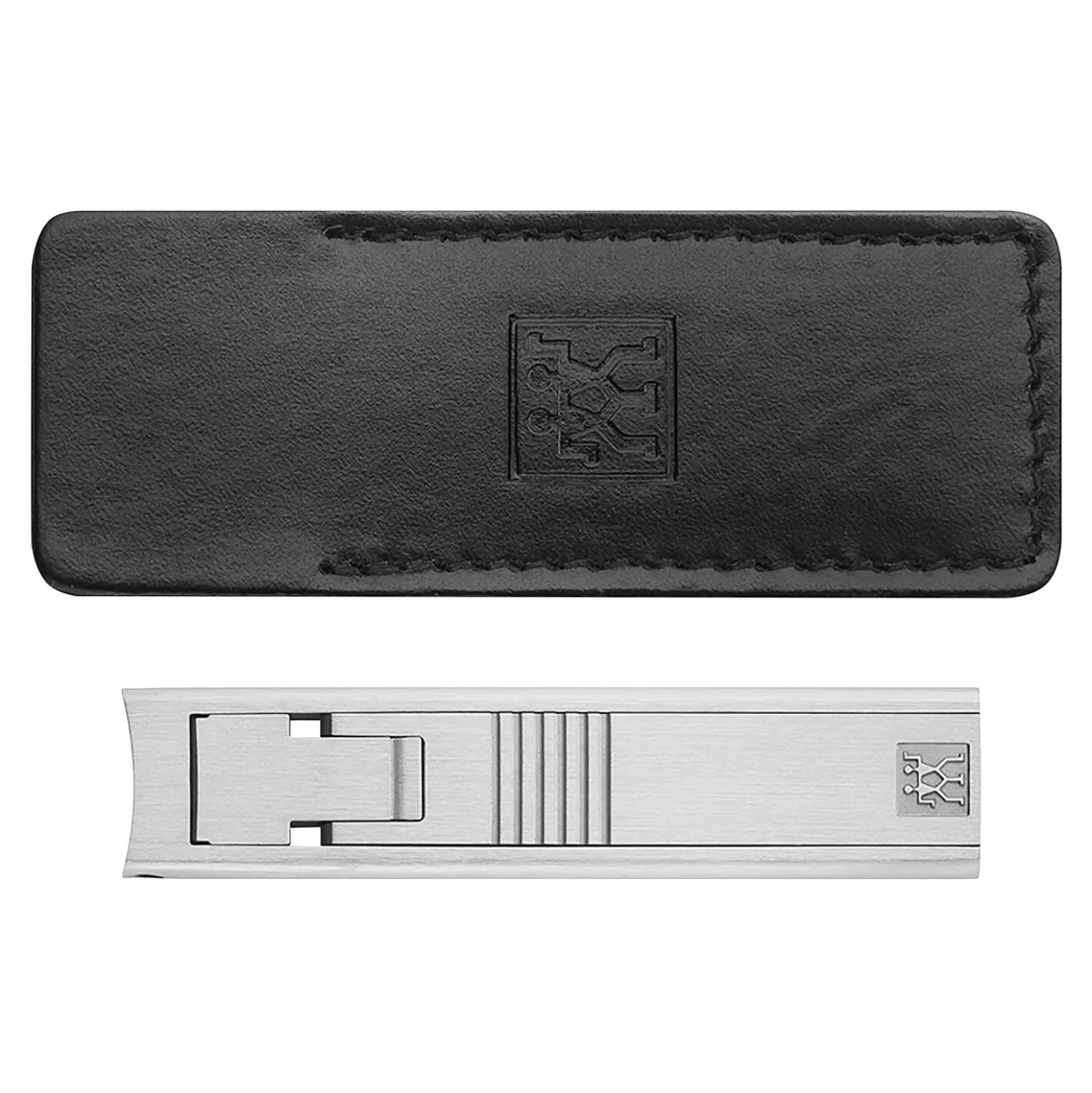 Compact Nail Clippers - Stainless Steel Matt