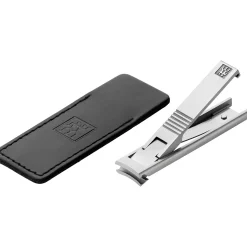 Compact Nail Clippers - Stainless Steel Matt