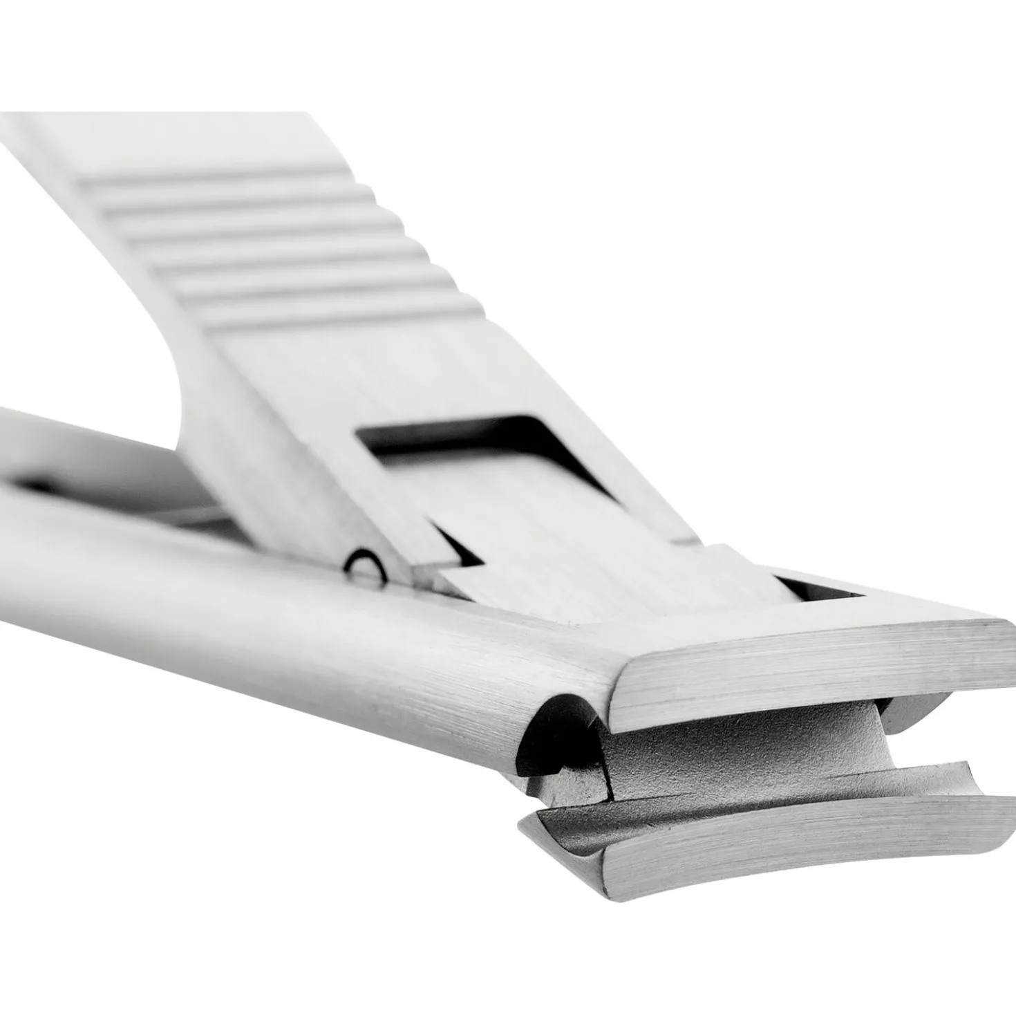 Compact Nail Clippers - Stainless Steel Matt