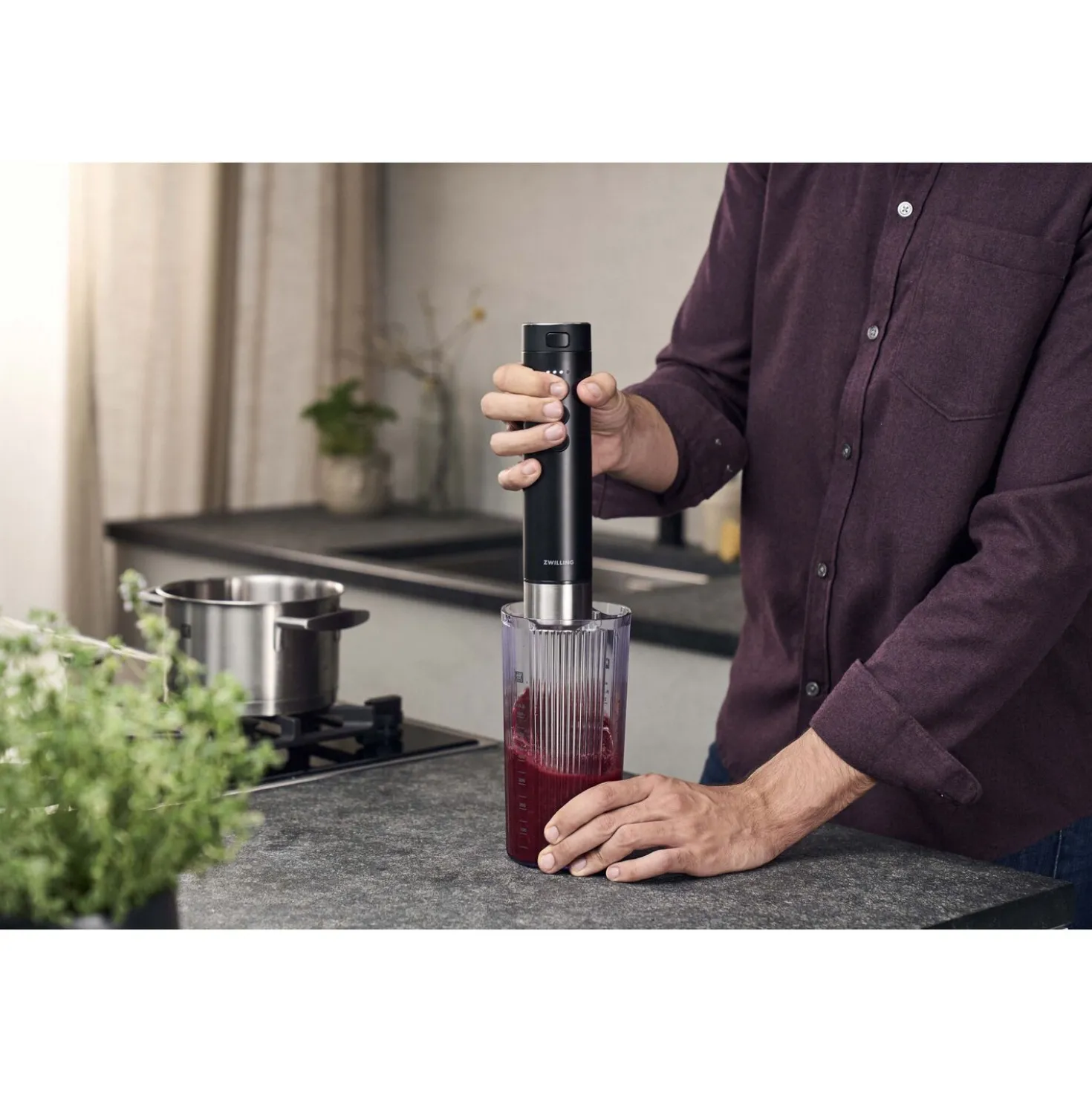 Cordless Hand Blender, Single Item Without Battery