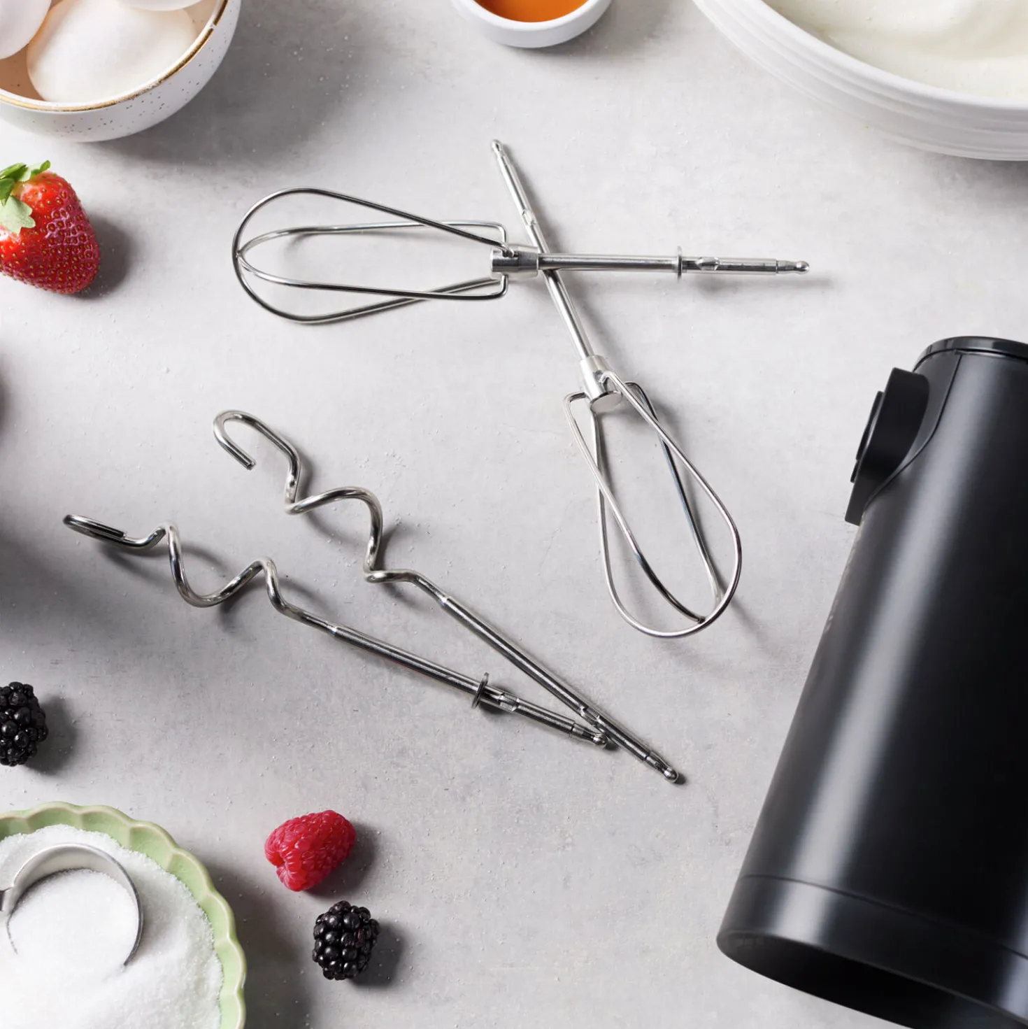 Cordless Hand Mixer, Starter Set Including Battery