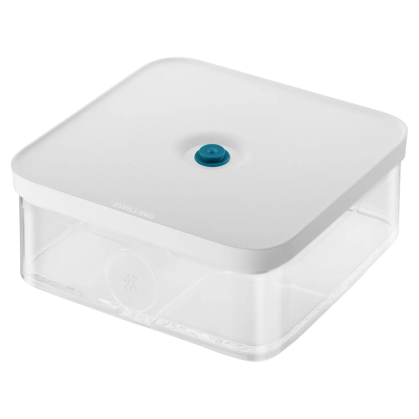 CUBE Box L / 21 cm, 1.75 Qt, Transparent-la-mer