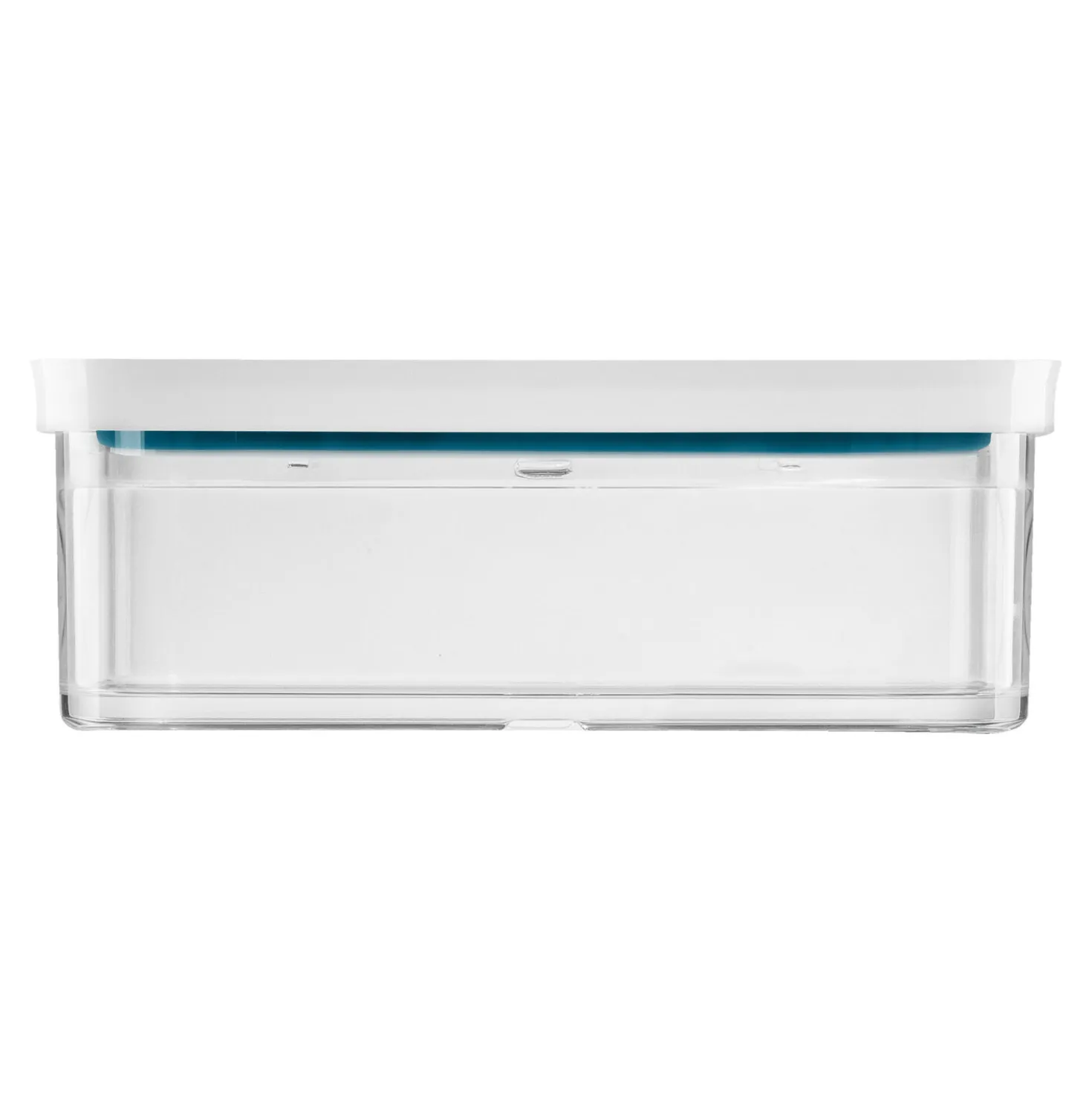 CUBE Box M / 21 cm, 0.75 Qt, Transparent-la-mer