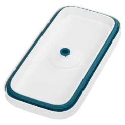 CUBE Box M / 21 cm, 0.75 Qt, Transparent-la-mer