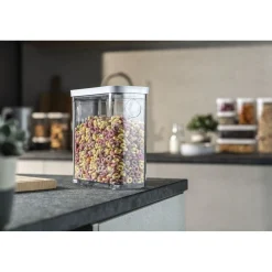 CUBE Container 3M / 21 cm, 3 Qt, Transparent-white