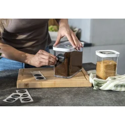 CUBE Container 3M / 21 cm, 3 Qt, Transparent-white
