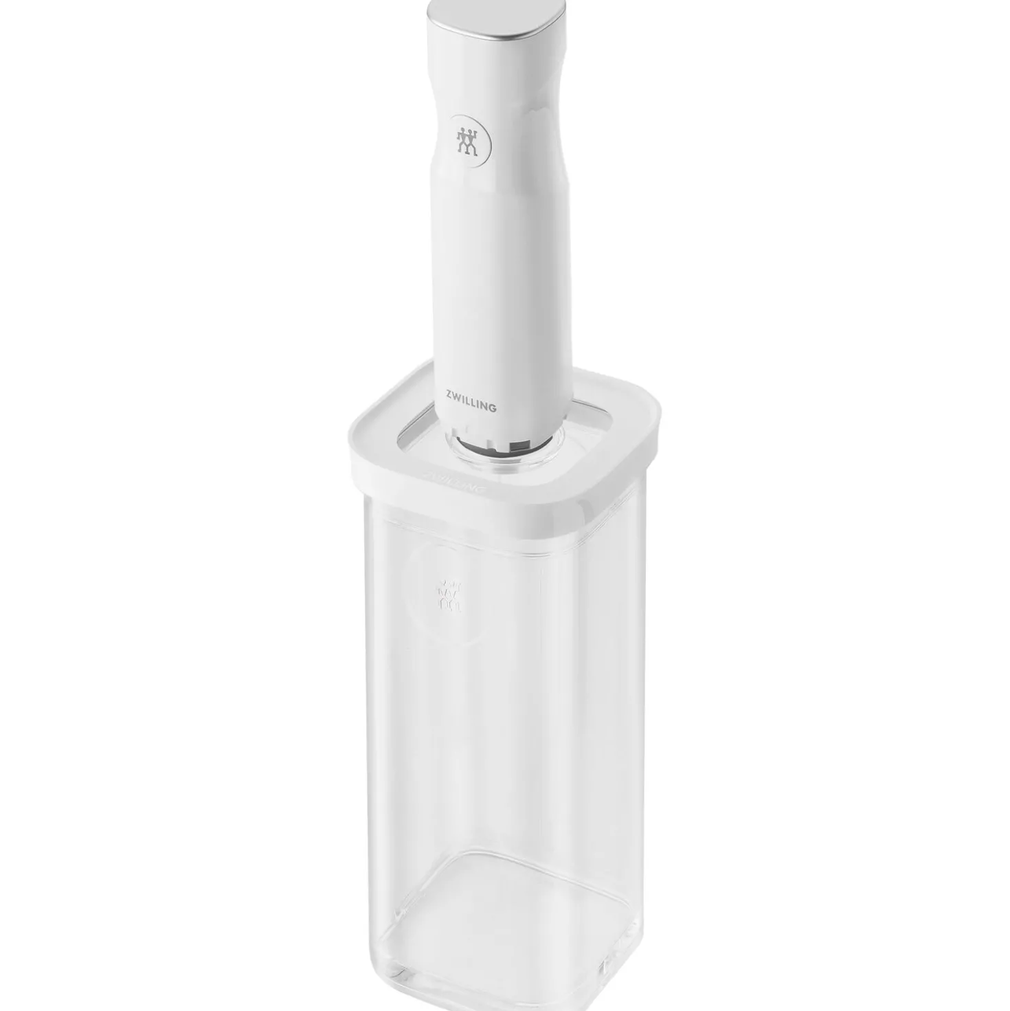 CUBE Container 3S / 11 cm, 1.25 Qt, Transparent-white