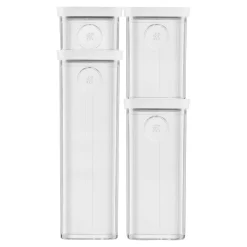 CUBE Container 3S / 11 cm, 1.25 Qt, Transparent-white