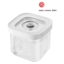 CUBE Container S / 11 cm, 0.35 Qt, Transparent-white