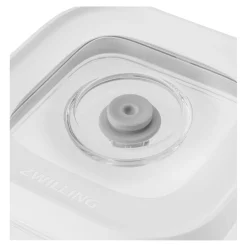 CUBE Container S / 11 cm, 0.35 Qt, Transparent-white