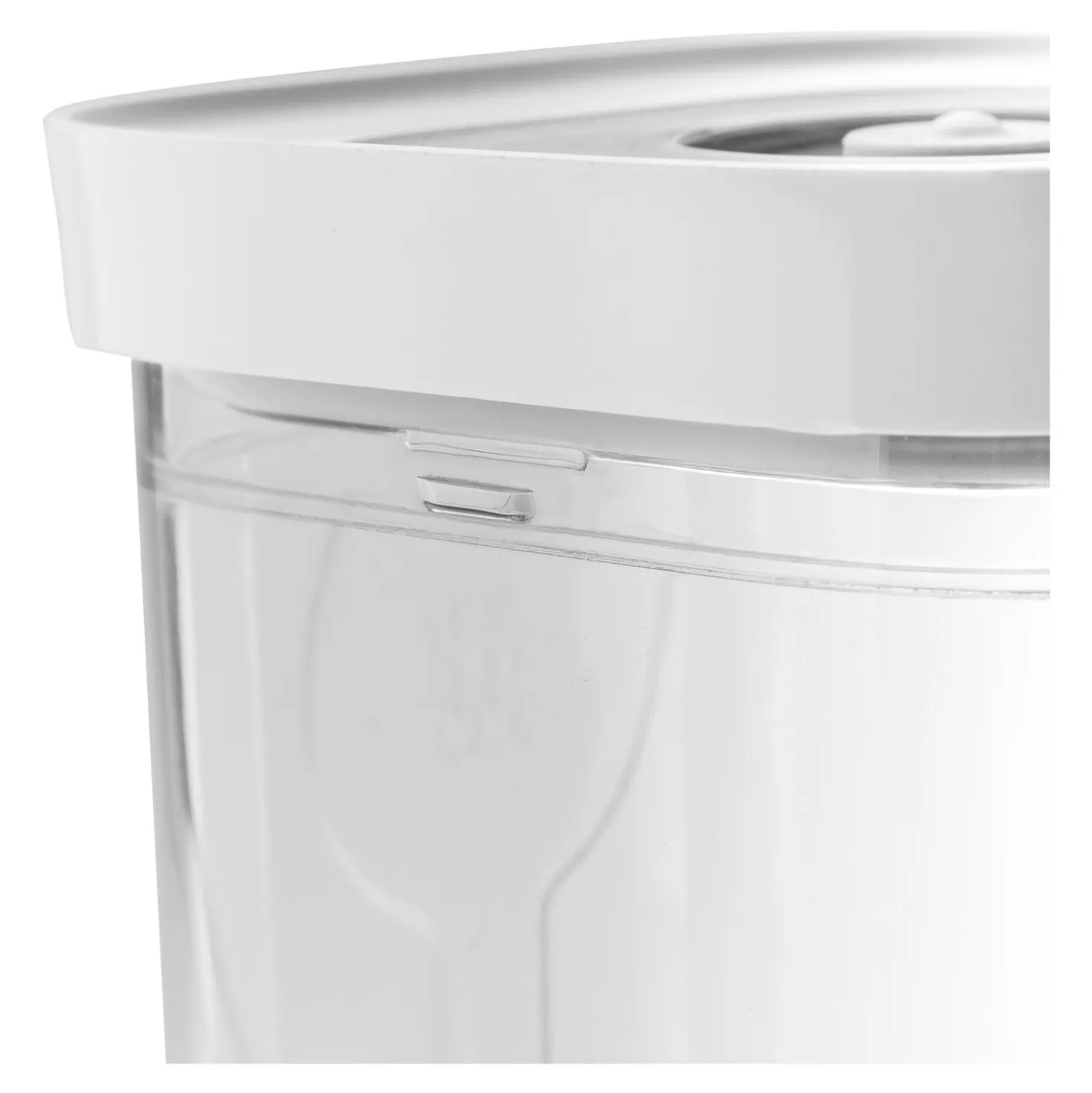 CUBE Container S / 11 cm, 0.35 Qt, Transparent-white