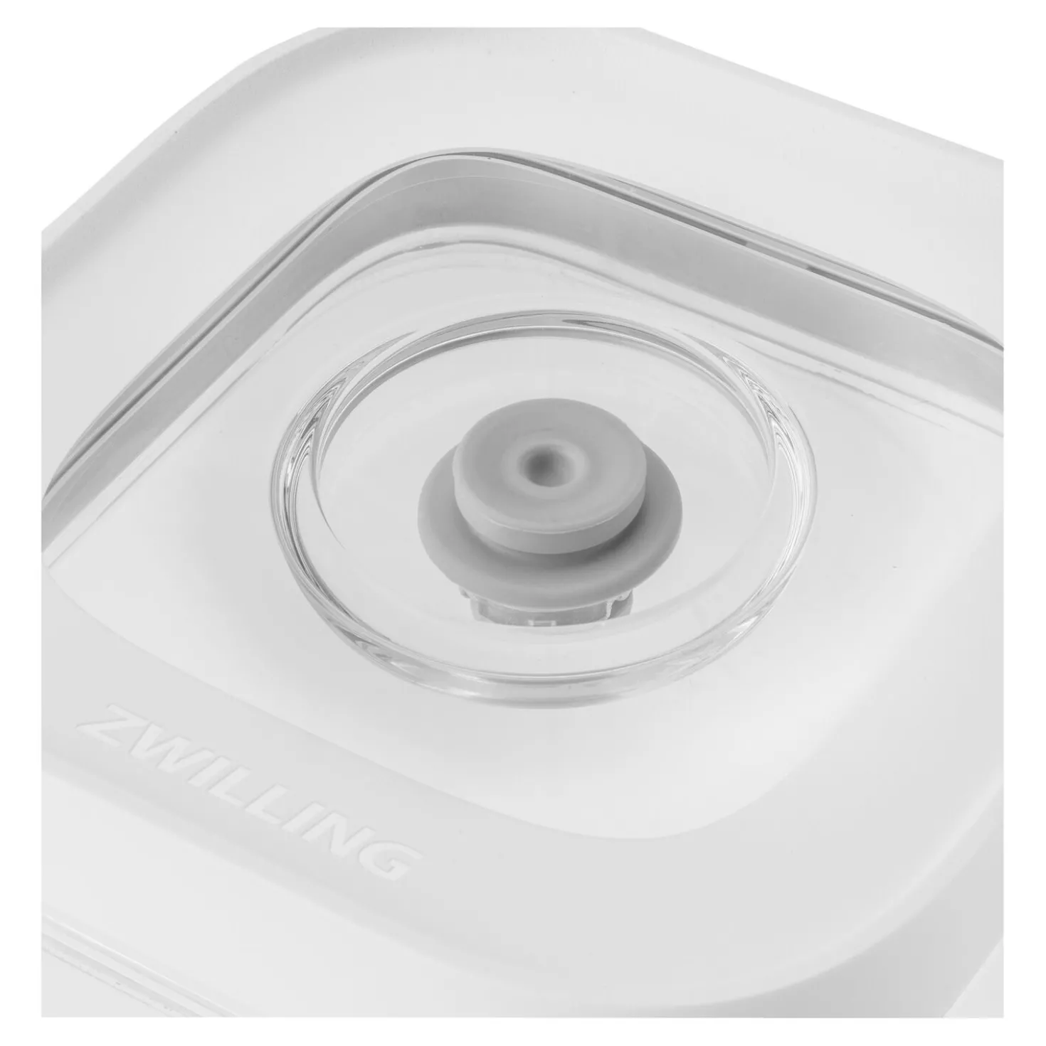 CUBE Container 2S / 11 cm, 0.875 Qt, Transparent-white