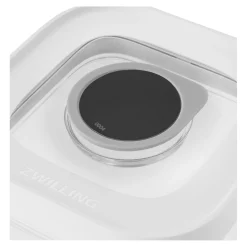 CUBE Container Set 4S / 11 cm, 1.75 Qt, Transparent-white