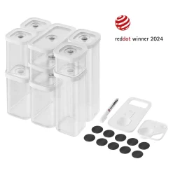 CUBE Set, S/M / 12-pc, transparent-white