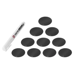 CUBE Silicone Label Set with Chalk Marker , 11-pc