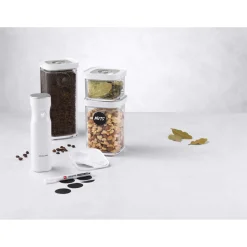CUBE Vacuum Starter Set, S / 6-pc, transparent-white