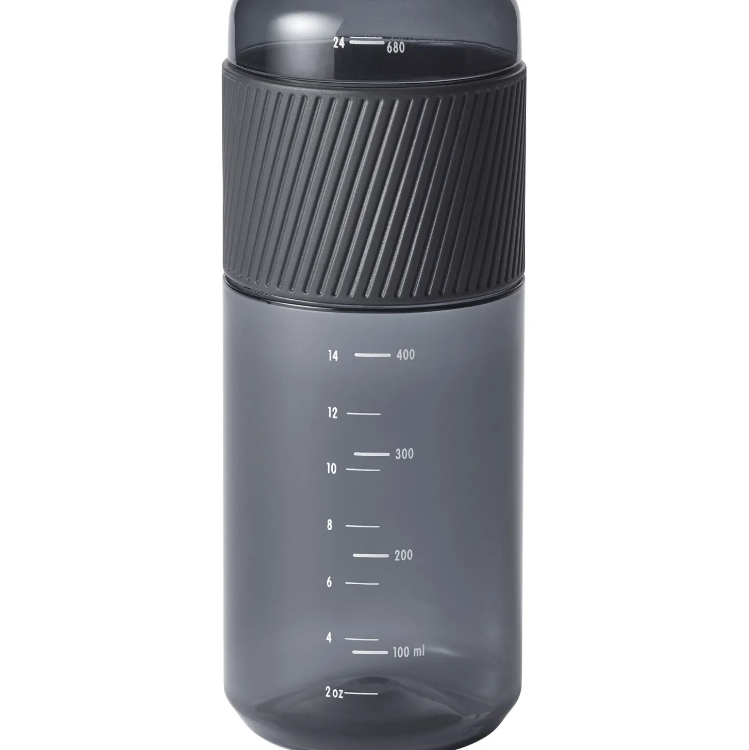 Drinking bottle, 680 ml, tritan, black matte