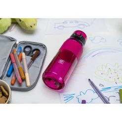 Drinking bottle, 680 ml, tritan, pink