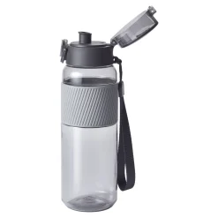 Drinking bottle, 680 ml, tritan, grey