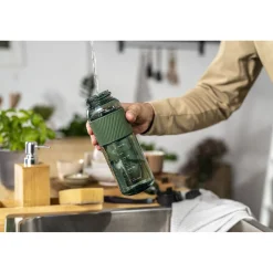 Drinking bottle, 680 ml, tritan, dark green
