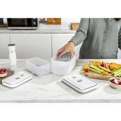 Drip tray set for plastic containers , M/L / 2-pc